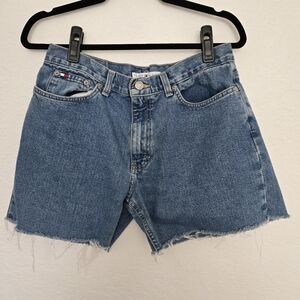 Tommy Hilfiger 8 Denim Cutoff Jean Shorts Class Blue Prep